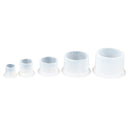 Lucky's stable bottom ink caps come in 5 sizes