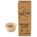 Tacitas Biodegradables Enviro - Tacitas de Papel para Enjuagar por Lucky Supply