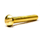 Round Head Slotted Screws