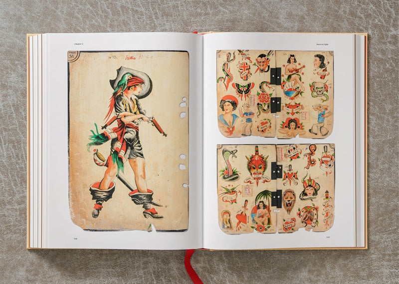 TATUAJE. Década de 1730-1970. Colección privada de Henk Schiffmacher. 40ª edición.