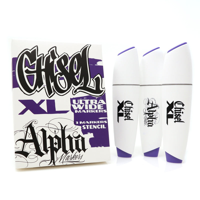 Alpha Markers Chisel XL - 4 Options