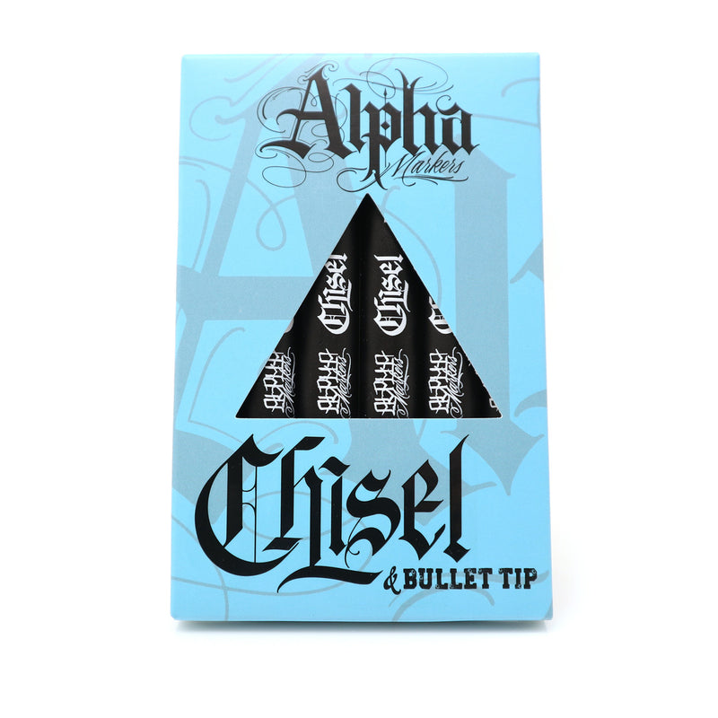 Alpha Markers Chisel and Brush Tip - 2 Options