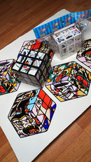 Tatuaje Flash Cubo de Rubik