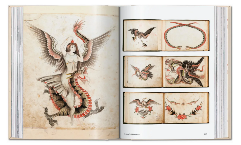 TATUAJE. Década de 1730-1970. Colección privada de Henk Schiffmacher. 40ª edición.