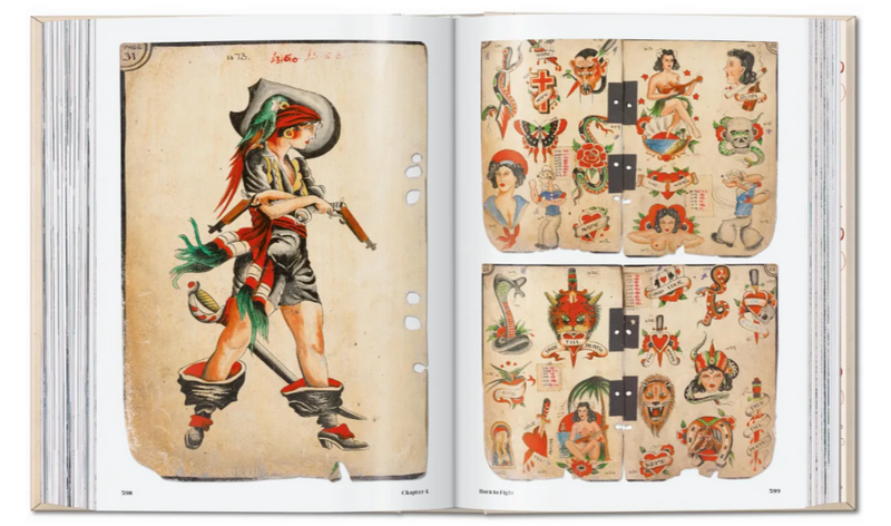 TATUAJE. Década de 1730-1970. Colección privada de Henk Schiffmacher. 40ª edición.