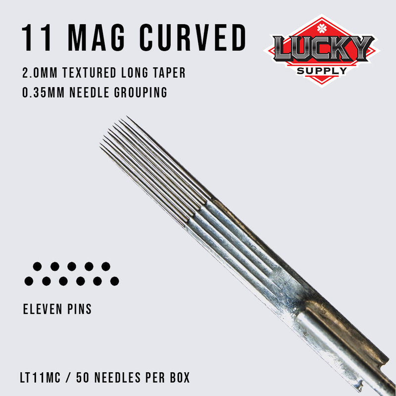 Magnum Curved Needles by Lucky Supply