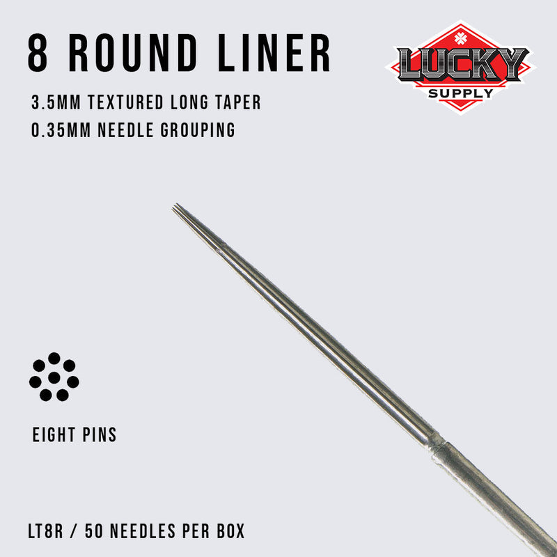 Round Liner Needles by Lucky Supply