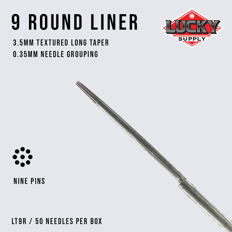 Round Liner Needles by Lucky Supply