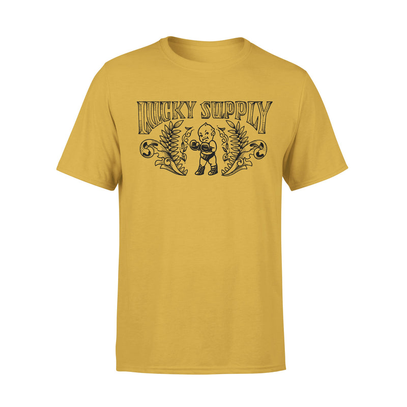 Lucky Supply Boxing Baby Shirt (Mustard)