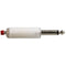 Acrylic Push Button Footless Foot Switch (1/4")