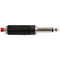Acrylic Push Button Footless Foot Switch (1/4")