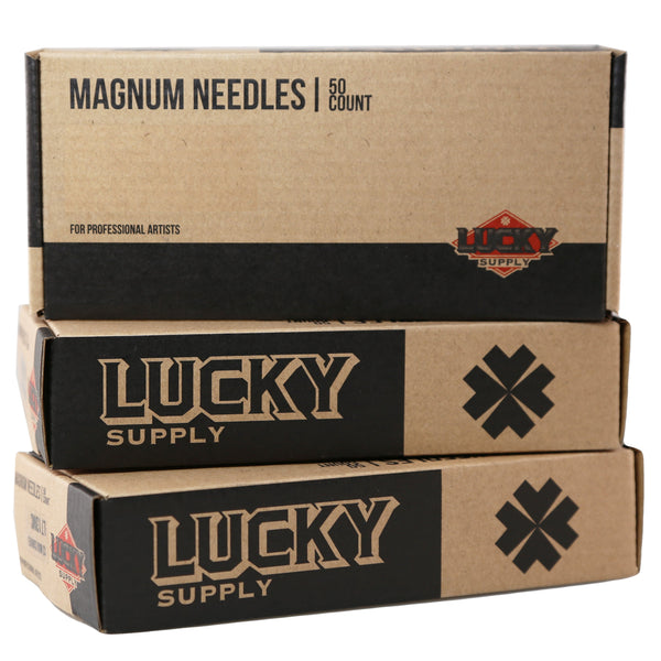 Magnum Curved Needles by Lucky Supply