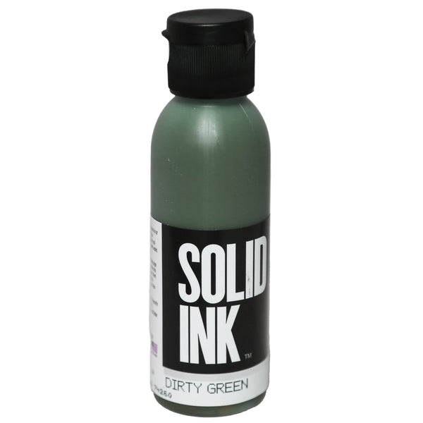 Solid Ink - Old Pigments - Dirty Green 2 oz