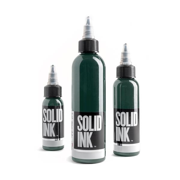 Tinta Solid Ink - Dark Green (Verde Oscuro)