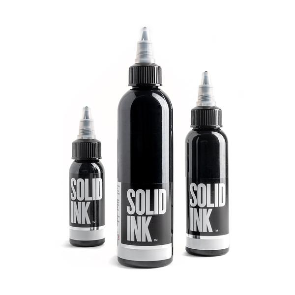 Tinta Solid Ink - Matte Black (Negro Mate)