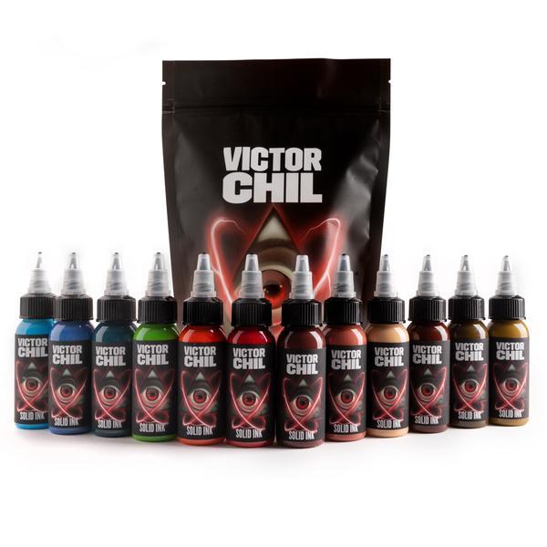 Tinta Solid Ink - Set de Victor Chill 1 oz (12 unidades)