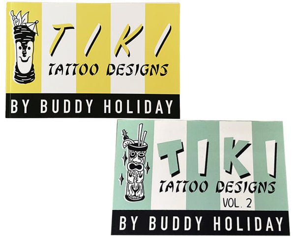 Libro "Tiki Tattoo Designs" por Buddy Holiday