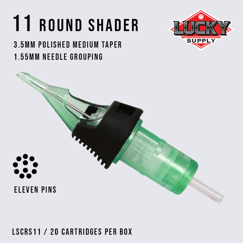 Lucky Supply V2 Needle Cartridges - Round Shaders