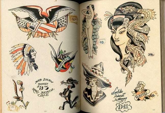 Libro "Legends Tattoo Flash" (Reimpresión 2018)