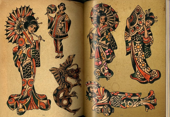 Libro "Legends Tattoo Flash" (Reimpresión 2018)