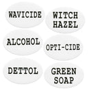 Department of Health Stickers, 6 Pack