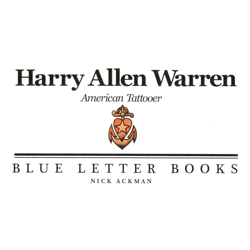 Libro "American Tattooer" por Harry Allen Warren