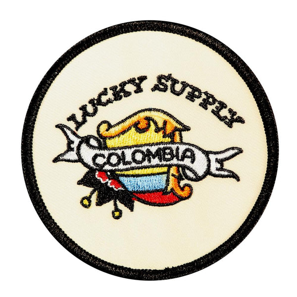 Parche Decorativo Colombia por Lucky Supply 3"