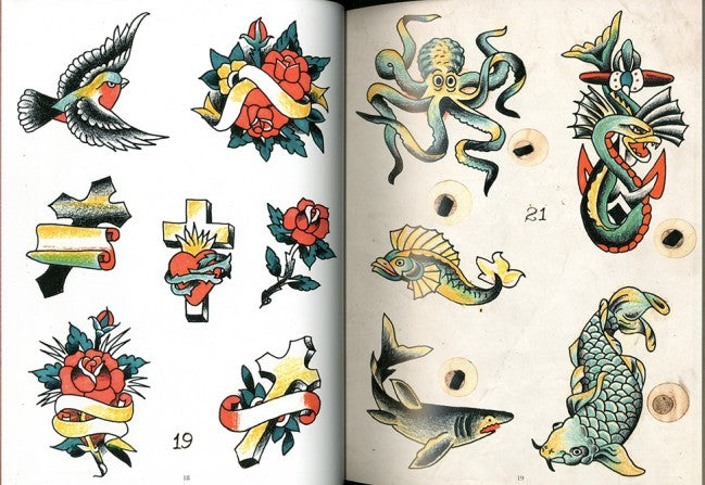 Libro "Legends Tattoo Flash" (Reimpresión 2018)