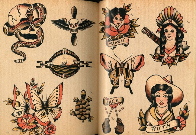 Libro "Legends Tattoo Flash" (Reimpresión 2018)