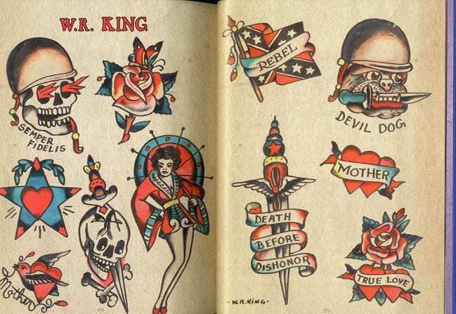 Libro "Legends Tattoo Flash" (Reimpresión 2018)